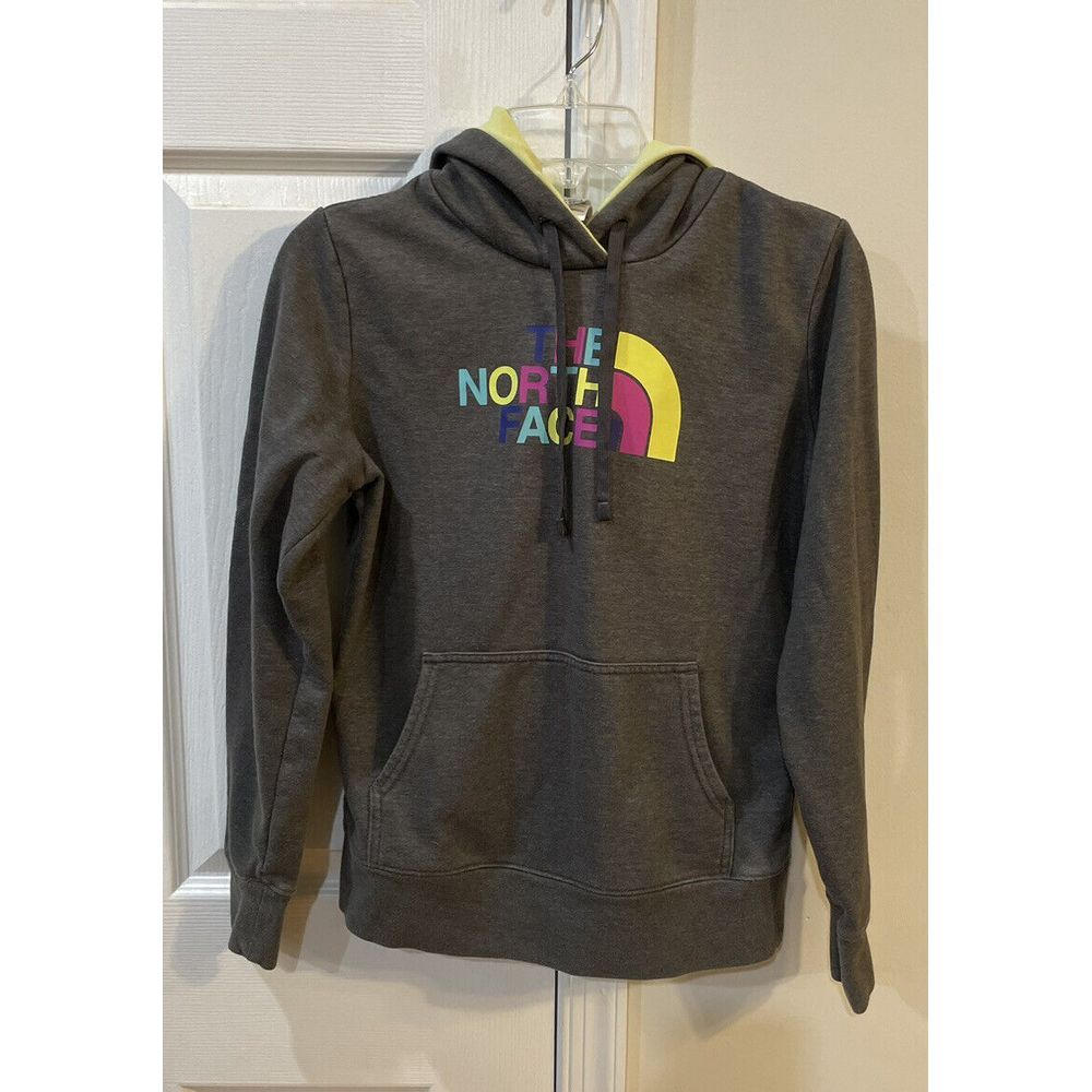 The North Face Hooded Sweatshirt Women's Sz S Gray *please Read*